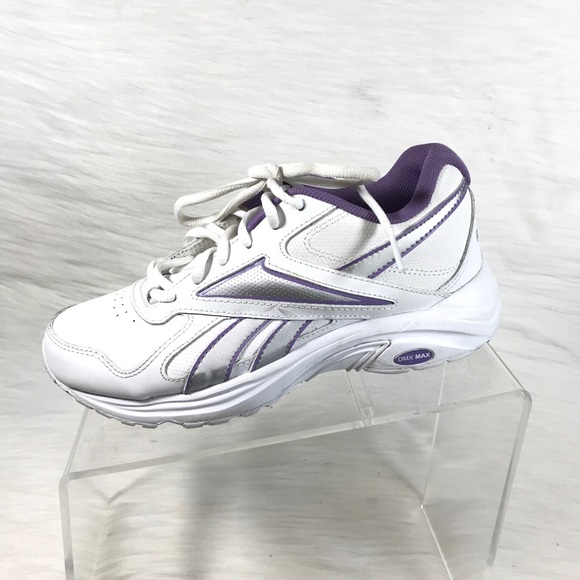 Reebok Shoes - Reebok DMX Max Sneakers White Leather Size 5